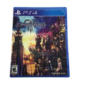 KINGDOM HEARTS III 3 (SONY PLAYSTATION PS4) LIKE NEW
